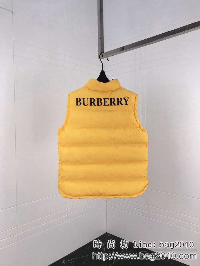 BURBERRY巴寶莉 18秋冬 高蓬鬆度 百搭羽絨棉馬甲 情侶款 ydi1505